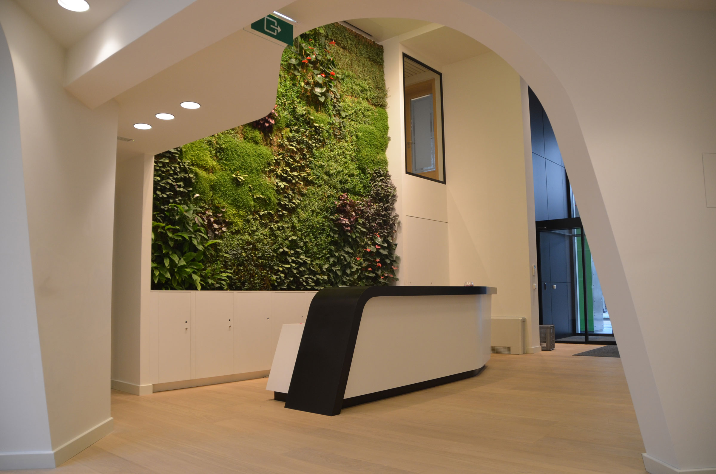 Entreprises-Simonis_Nordic-House_Rénovation du hall d'entrée et des sanitaires