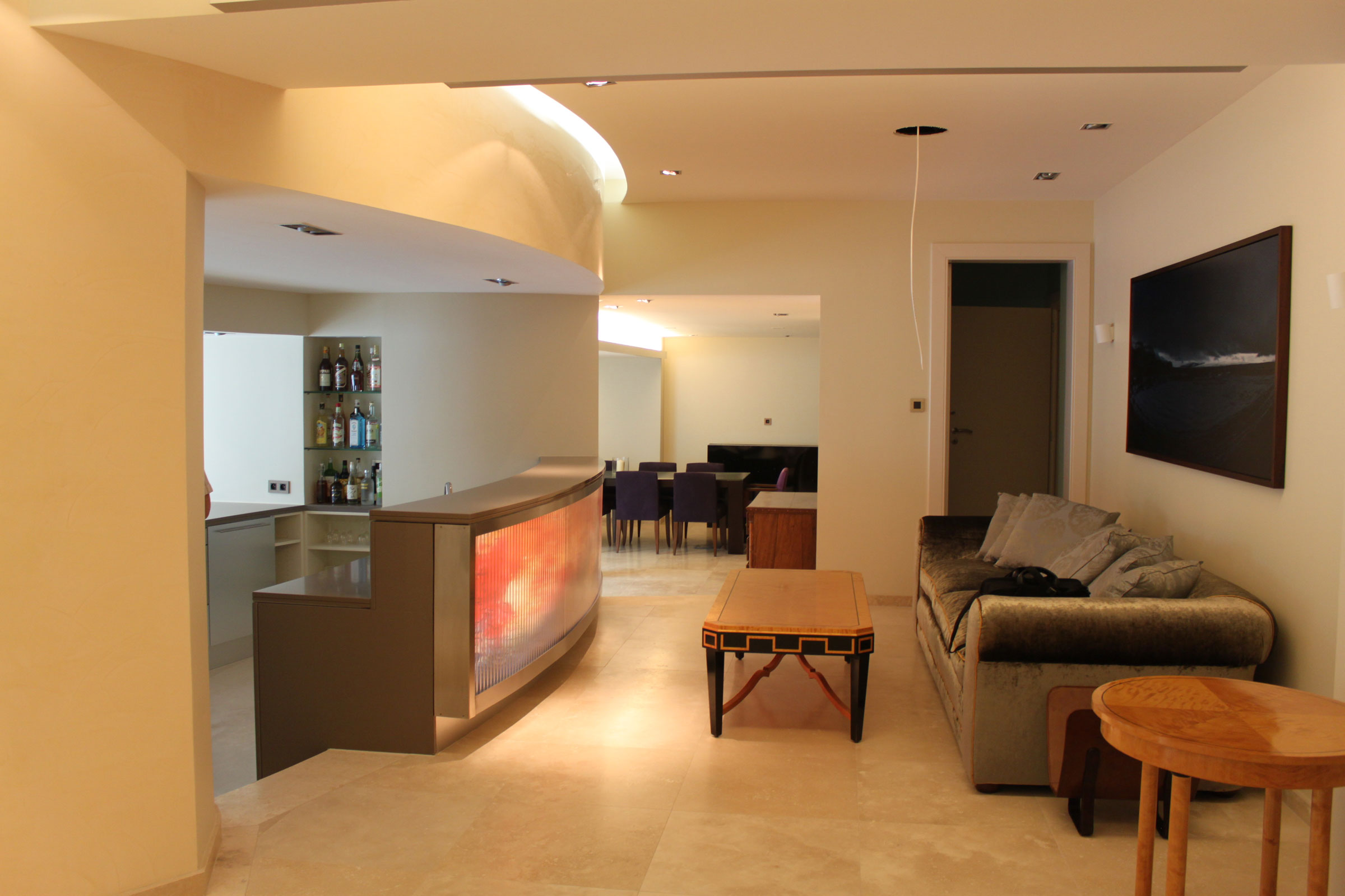 Entreprises_Simonis_Villa Chambon rénovation sous-sol