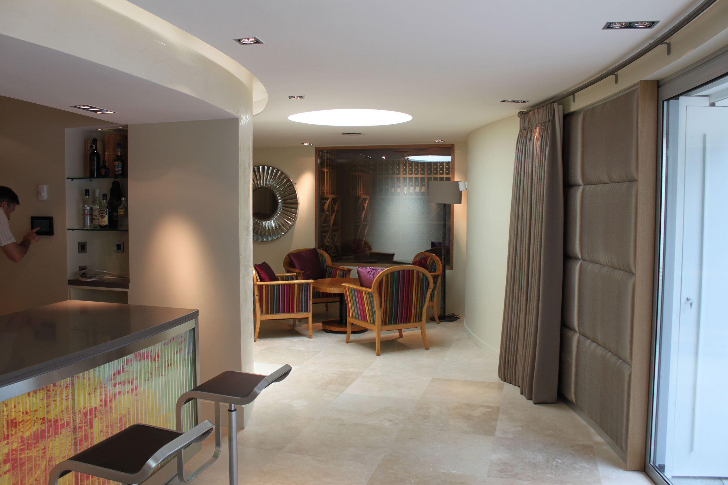 Entreprises_Simonis_Villa Chambon rénovation sous-sol